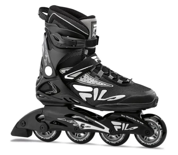 Inline Roller Skates Shoes - Red & White - Adjustable Sizes (38-42) - High-Performance & Durable