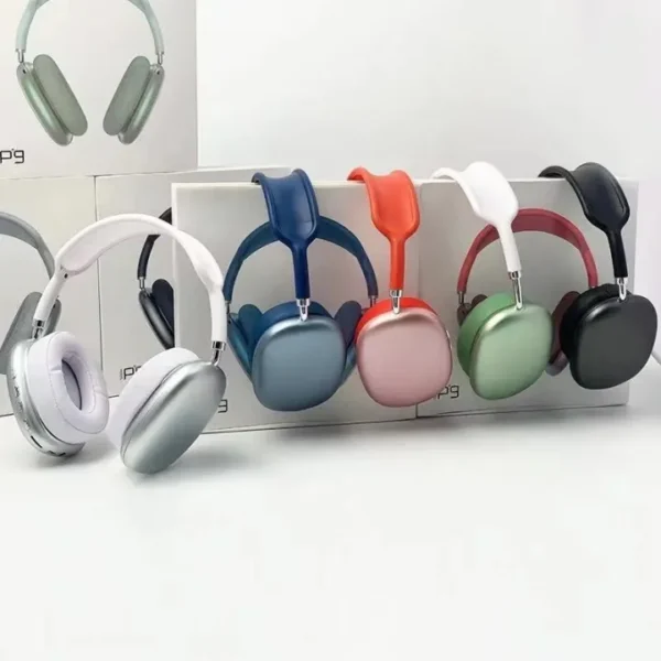 P9 Wireless Bluetooth Headphones with Noise Cancelling & Microphone - Over-Ear Gaming & Sports Headset