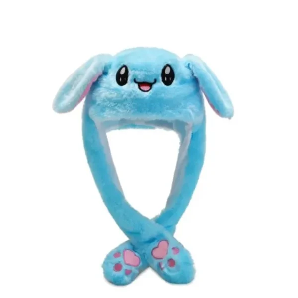Cute Caps Plush Embroidery Women Hat For Kids Children Girls Boy Wrap Warm Dancing Rabbit Ear Hat