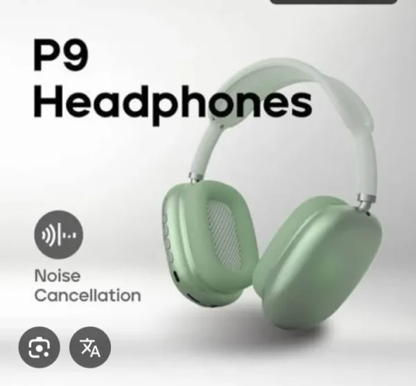 P9 Wireless Bluetooth Headphones with Noise Cancelling & Microphone - Over-Ear Gaming & Sports Headset