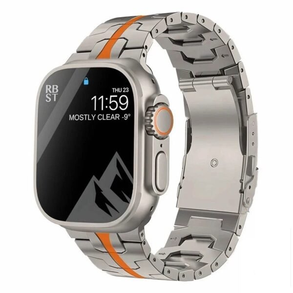 Titanium Iron Man Watch Strap