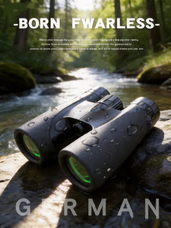 German Binoculars with High Magnification and High Definition, Professional-Grade, Portable, Night Vision, Outdoor Concert, Mobile Phone Photography