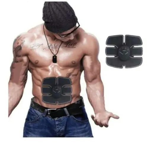 Men and Women Electric EMS Muscle Training Stickers for Advanced Weight Loss and Abdominal Toning Device for Full-Body Sculpting and Fitness