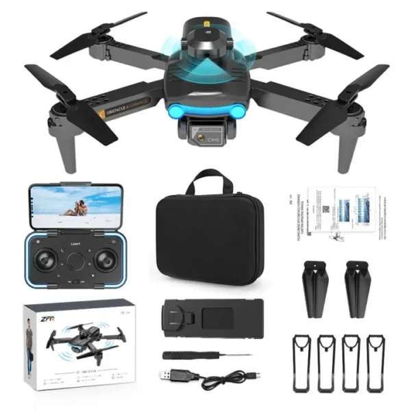 Drone-F187 Double Battery, Double Camera, Lightweight and Foldable Camera Drone